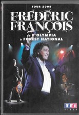 DVD ZONE 2--FREDERIC FRANCOIS--TOUR 2005 - CONCERT DE OLYMPIA A FOREST NATIONAL
