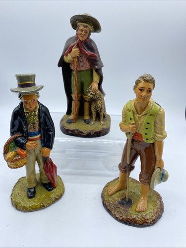Santons creche plâtre - santons,