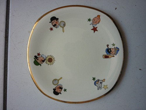 Assiette ceranord tintin - ,