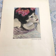 Mariette Lydis Signed Original Lithograph Les Fleurs du Mal