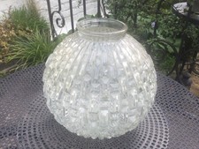 VASE BOULE ART DECO MOTIFS