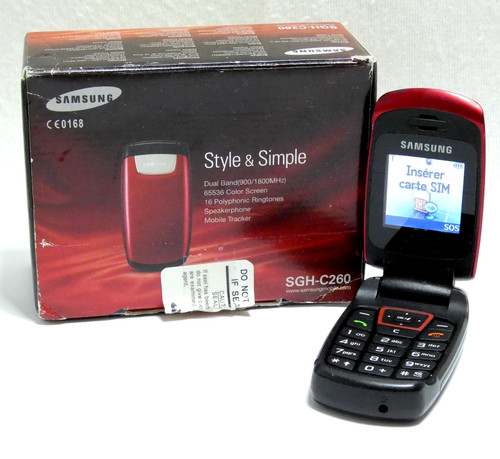 Telephone gsm samsung sgh c260 - telephone,