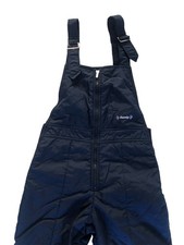 Vintage 80's FUSalp  Ladies   Blue Ski Salopettes Sz Waist 30” #990