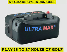 LITHIUM golf cart battery, 12V, 18Ah, 27+ holes, Hill Billy connector
