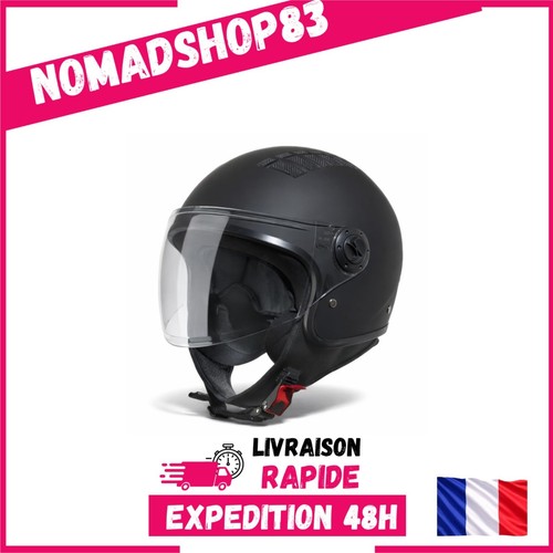 Vinz como casque jet avec - como,