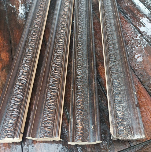 Lot baguettes en bois - de,