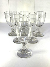 6 verres À VIN anciens en