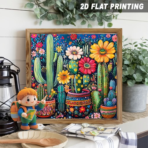 Vibrant mexican cactus - vibrant,