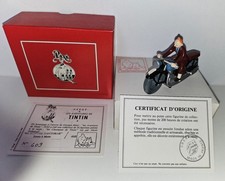Moto miniature PIXI - Tintin - Le Sceptre D'Ottokar - Certificat d'origine