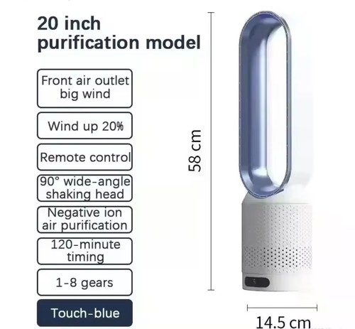 Ventilateur tour sans pales - ventilateur,