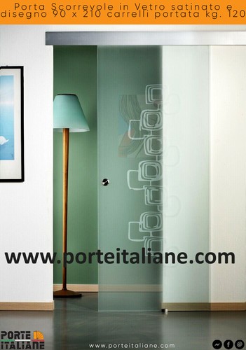 Porte coulissante verre - porte,