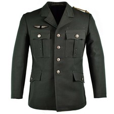 Authentique Armée Autrichienne Veste Uniforme De Cérémonie Militaire Grise