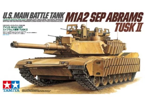 Tamiya m1a2 sep abrams tusk - tamiya, ii