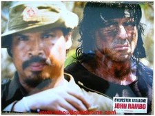 JOHN RAMBO RAMBO 4 IV Lot 8 Photos Cinéma Lobby Cards SYLVESTER STALLONE