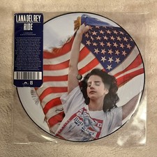 LANA DEL REY "RIDE" VERY RARE 7" PICTURE DISC VINYL BRAND NEW / NEUF