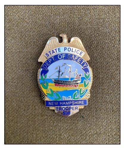 Ancienne plaque police - ancienne,