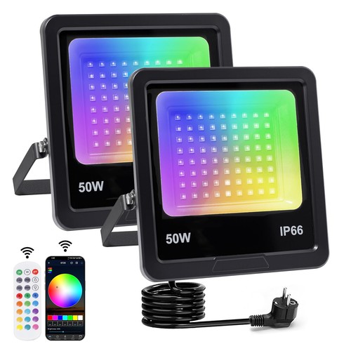 50w projecteur led rgb - projecteur,