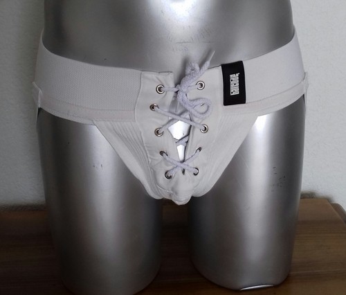 Jockstrap blanc homme barcode - blanc,