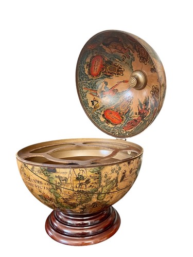 Globe bar vintage table - vintage,