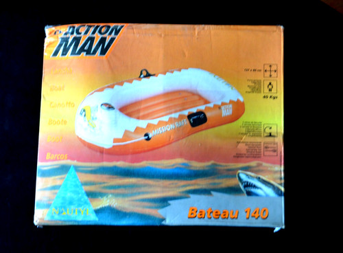 Rare bateau pneumatique action - rare,