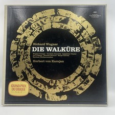 Richard Wagner  -  Die Walkure Box Set 5  x LPs Grand Prix Du Disque Paris Vinyl