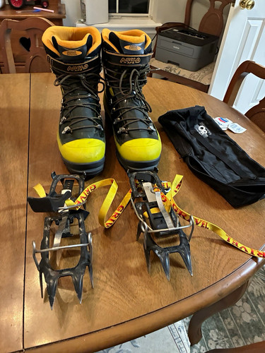 Asolo ice climbing - asolo, boots