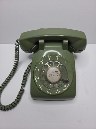 Green rotary dial - green,