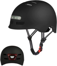 Casque de vélo avec phares