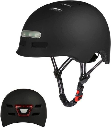 Casque vélo avec phares - casque,