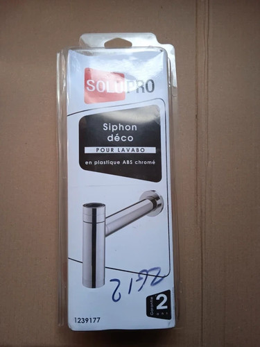 Siphon pour lavabo