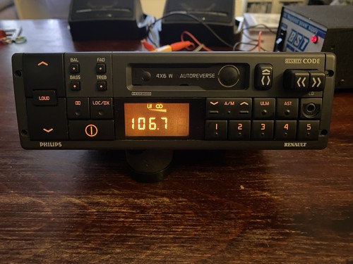 Autoradio 4x6w renault - 4x6w, clio