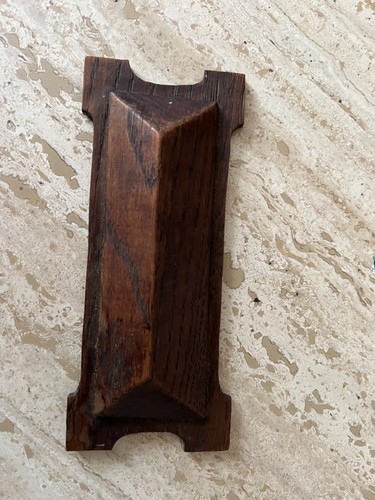 Fronton plaque bois - plaque,
