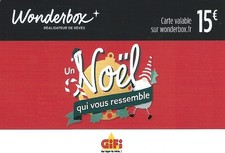 Carte cadeau - Wonderbox /