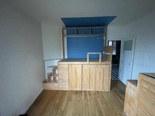 Lot De 2 Lits Mezzanine En