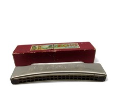 VINTAGE M. Hohner Echo HARMONICA 1920s/1930s Original Box Germany