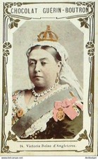 Chromo Chocolate Guerin Boutron (Celebrities) Victoria Queen of England 14