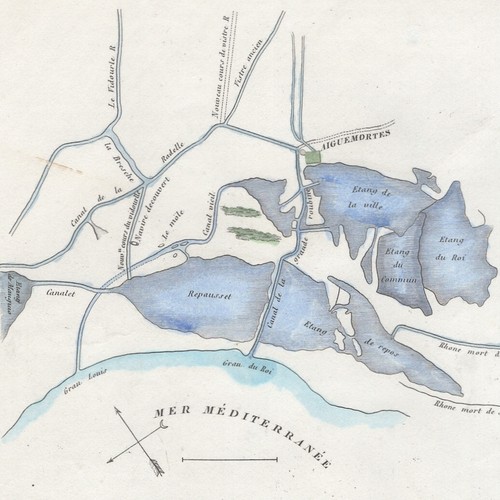 Marine croquis des environs - croquis, de