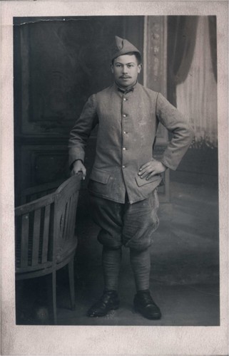 Cpa portrait de - portrait,