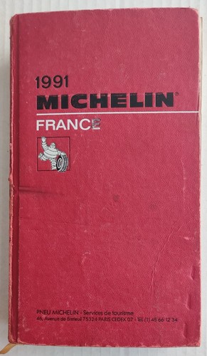 Guide rouge michelin - rouge, 1991