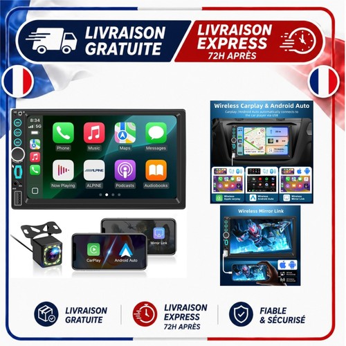 Autoradio din pouces gps - autoradio, 7