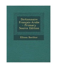 Dictionnaire Francais-Arabe