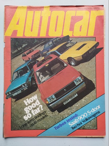 Autocar magazine 1979 - autocar, 28/07/1979