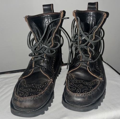 Yuketen leather boots hand - leather,