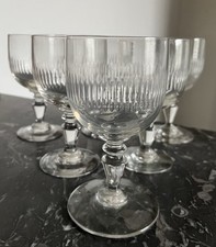 6 Anciens Verres A Eau En