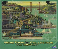 Heronim  Hometown Collection Jigsaw Puzzle Sausalito Ferry