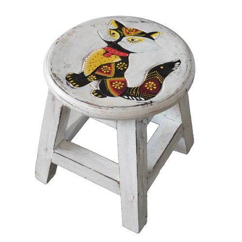 Tabouret bois fauteuil - en,