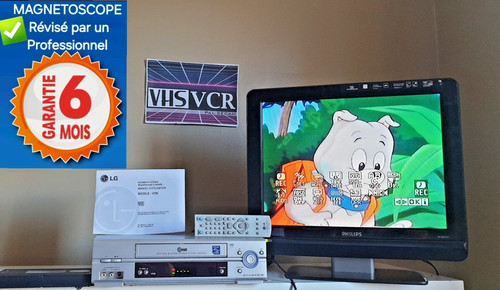 Magnétoscope vhs tetes lg - vhs,