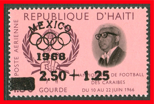 Haiti air post semi postal - haiti,