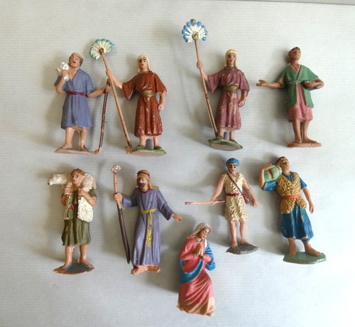 Lot figurines crèche - lot, 9