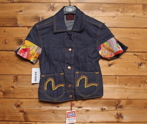 Veste jean evisu taille s - jean,